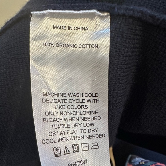 Quince 100 % Organic Cotton Knit navy Blazer - Picture 4 of 7